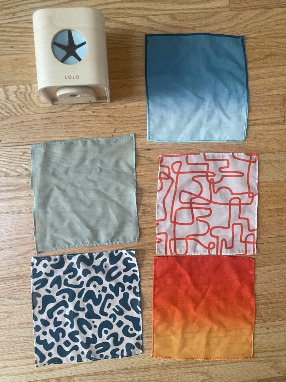 Lalo Wood Baby/Toddler Tissue Box Toy